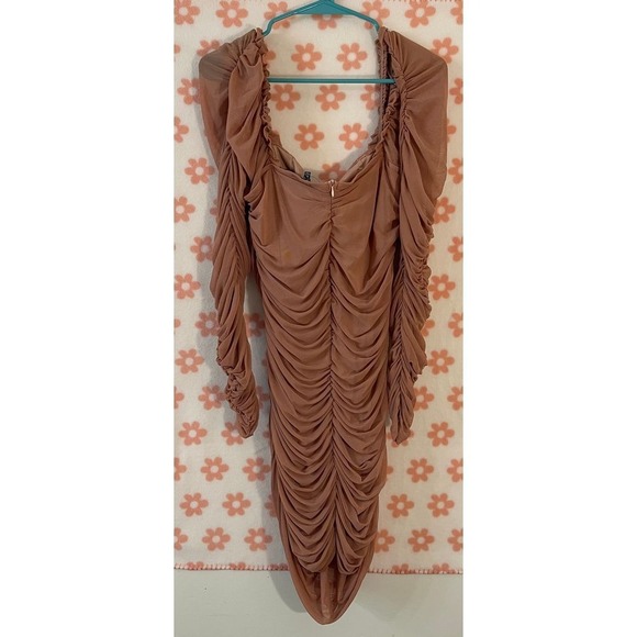 Fashion Nova Ruched Pink Mini Dress - Picture 5 of 5